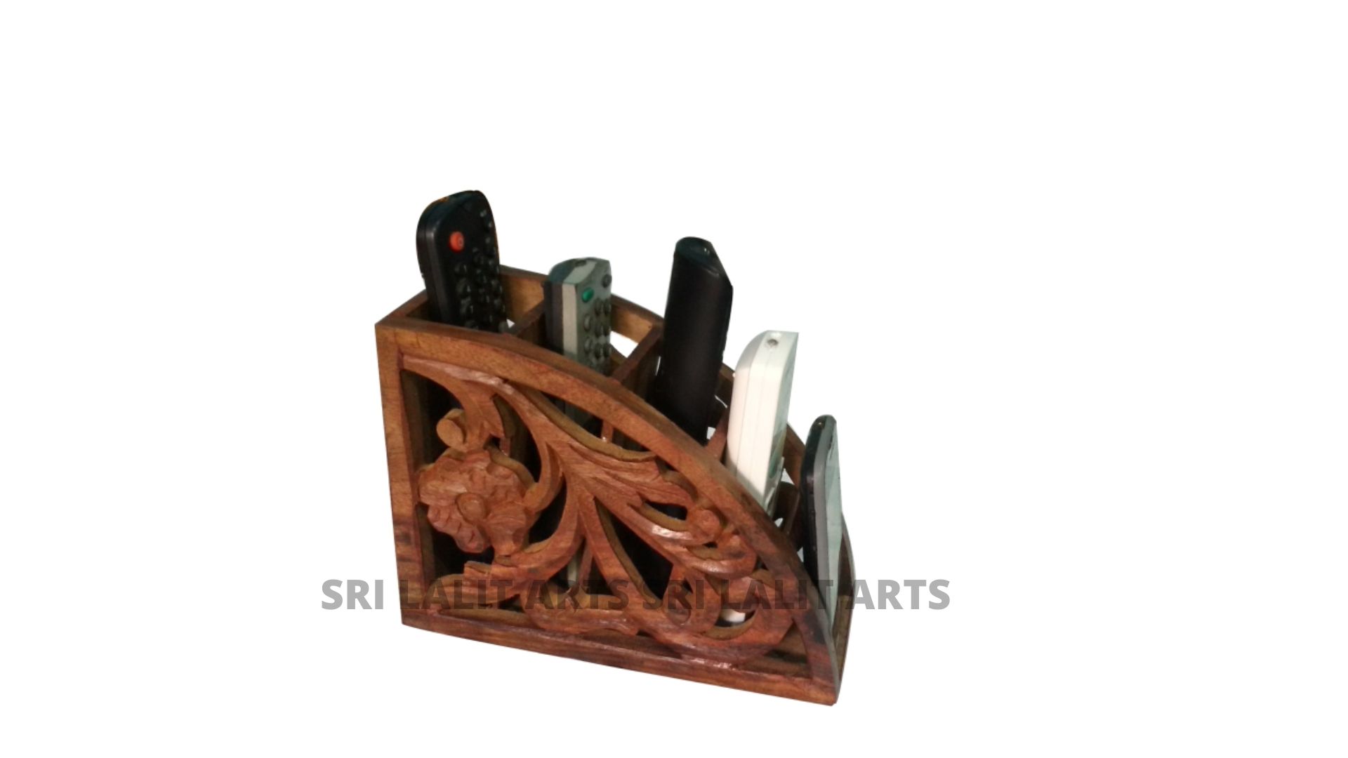 SRI LALIT ARTS WOODEN REMOTE STAND 40126805